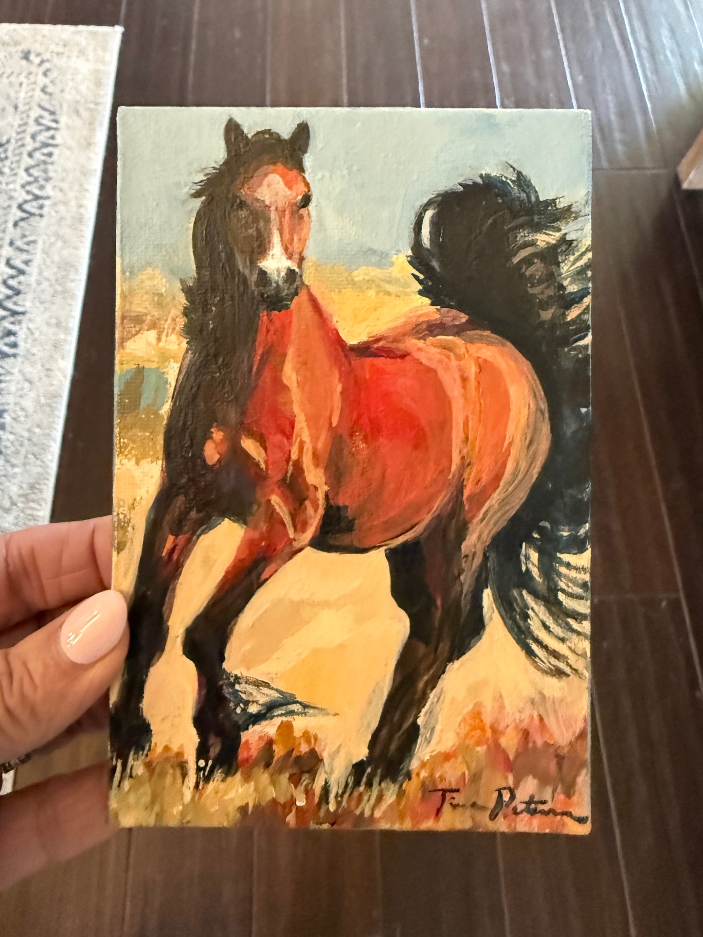 Fire Horse Painting | Radiant Mane