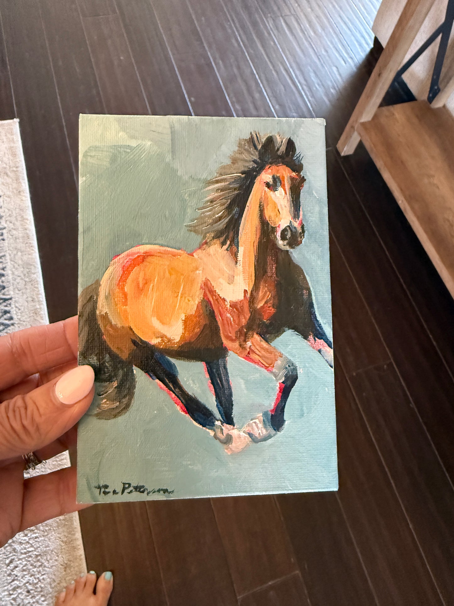 Fire Horse Painting | Sparks in Motion