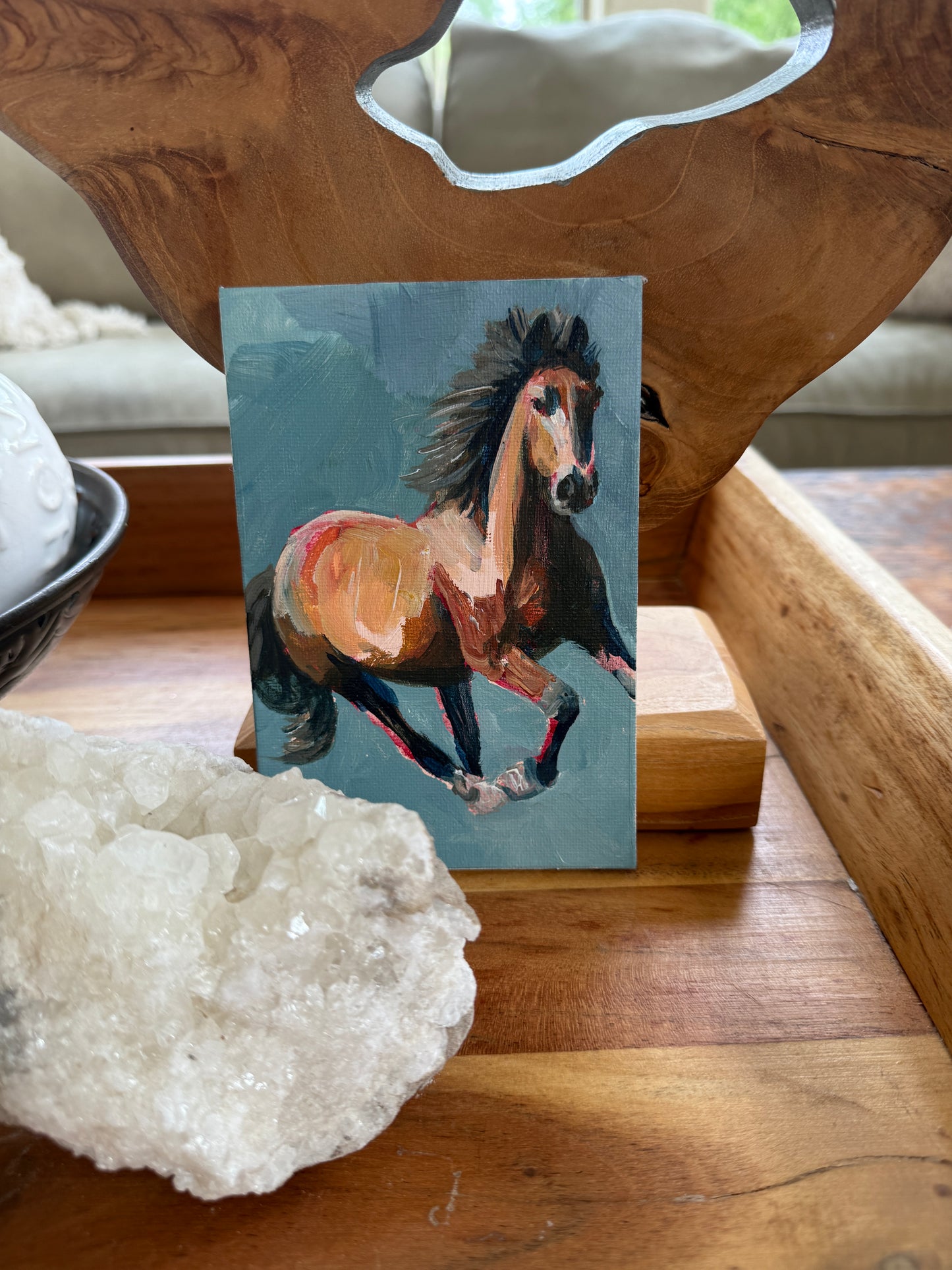 Fire Horse Painting | Sparks in Motion