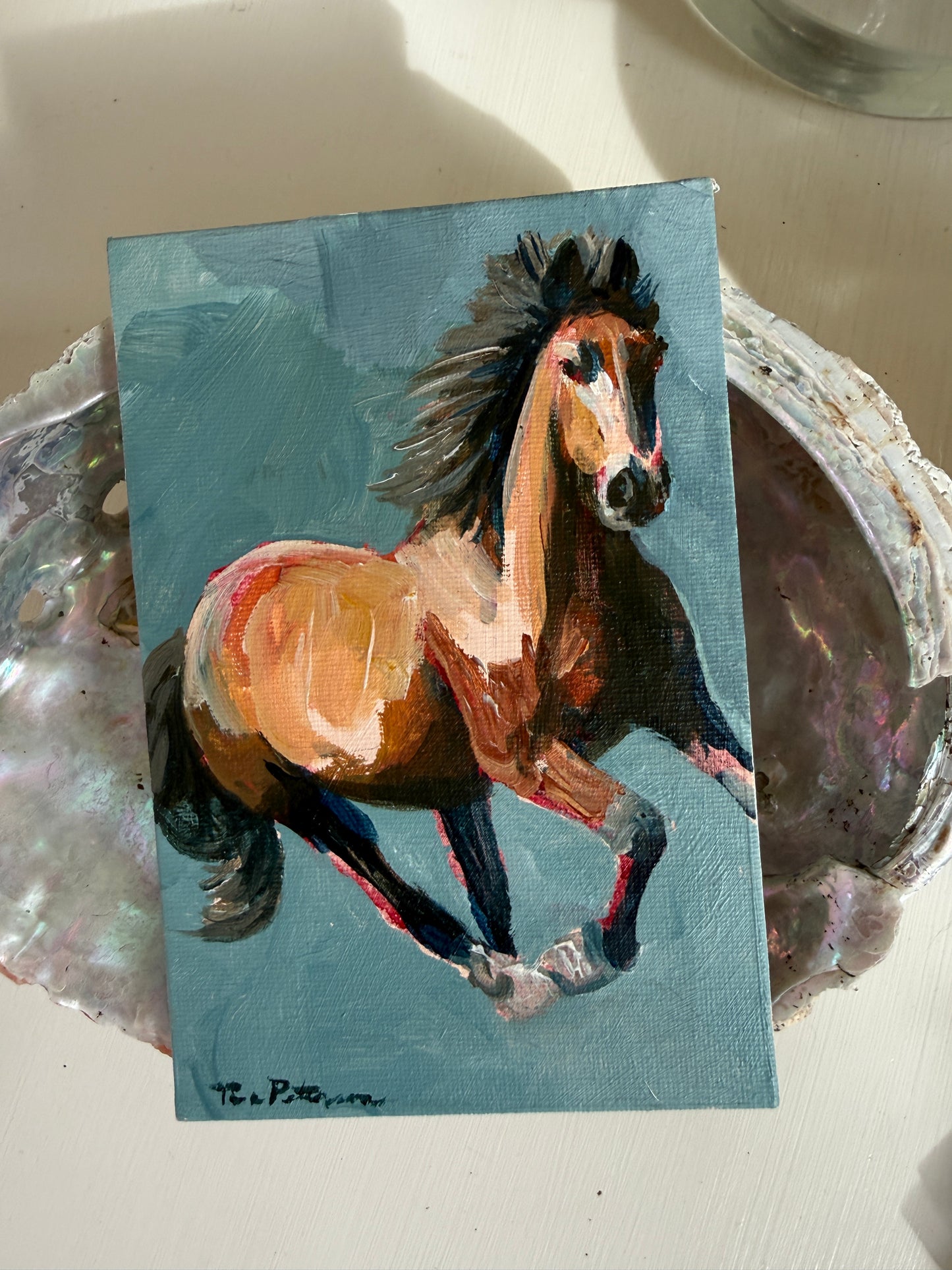 Fire Horse Painting | Sparks in Motion