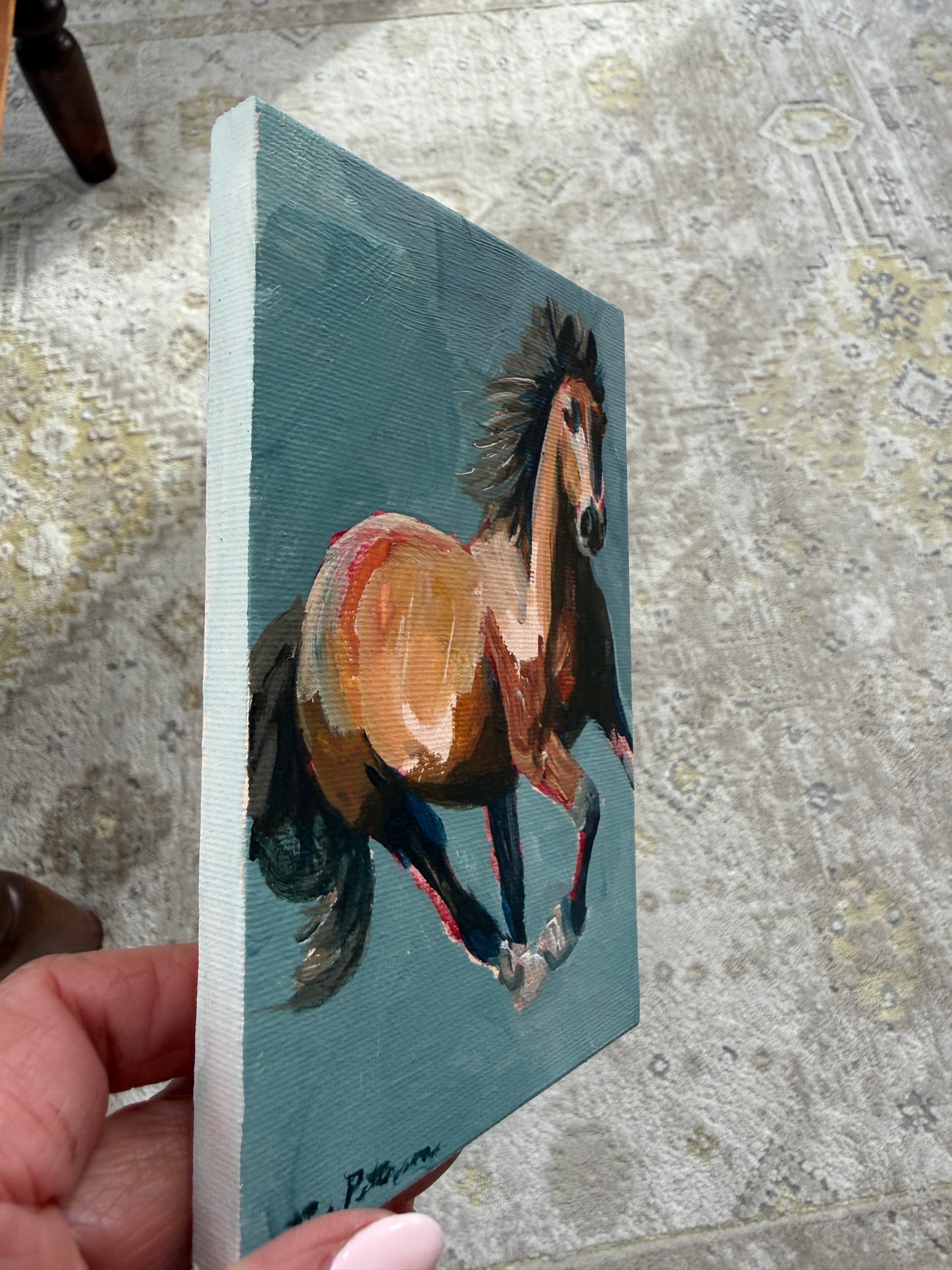 Fire Horse Painting | Sparks in Motion