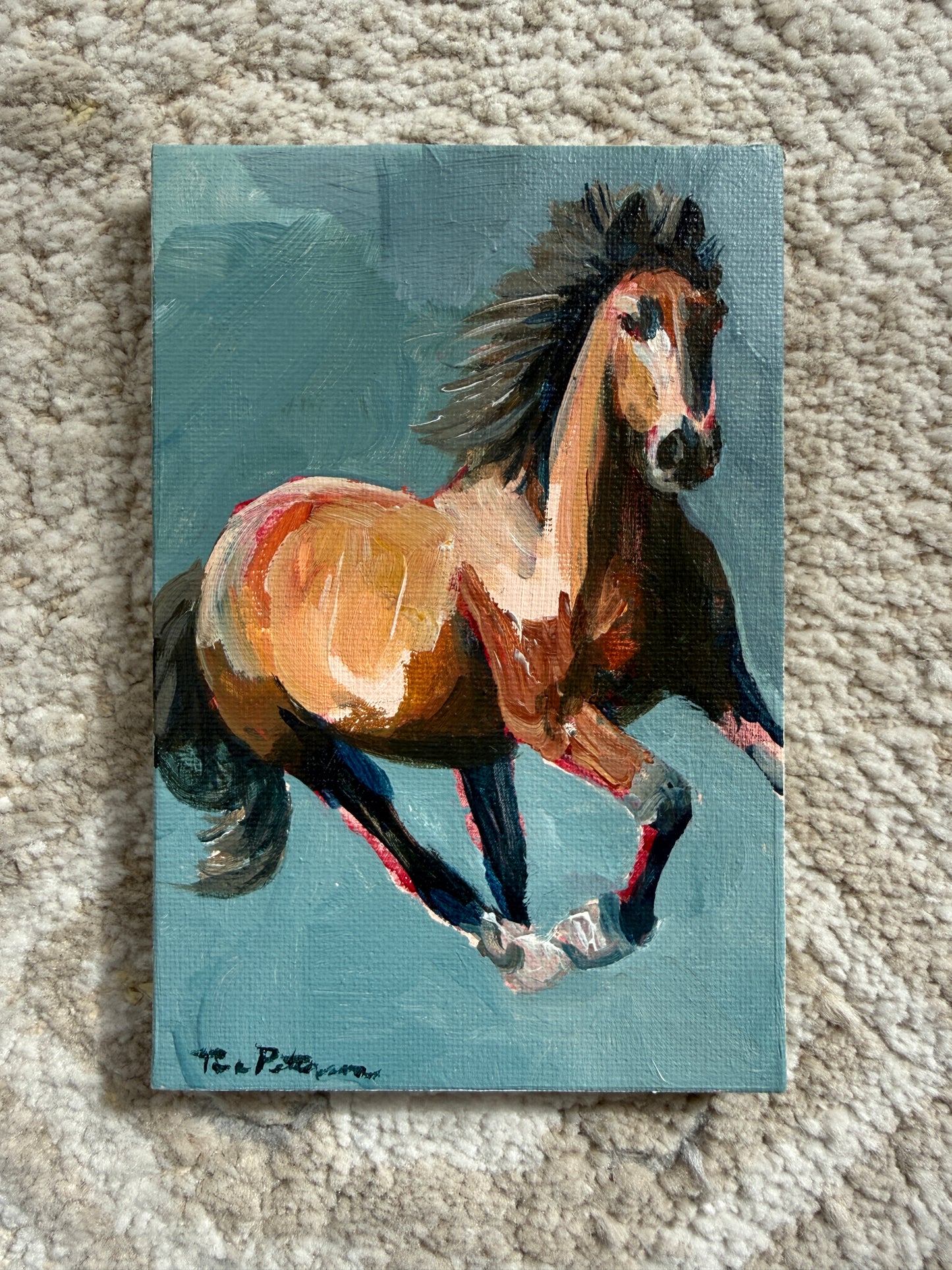 Fire Horse Painting | Sparks in Motion