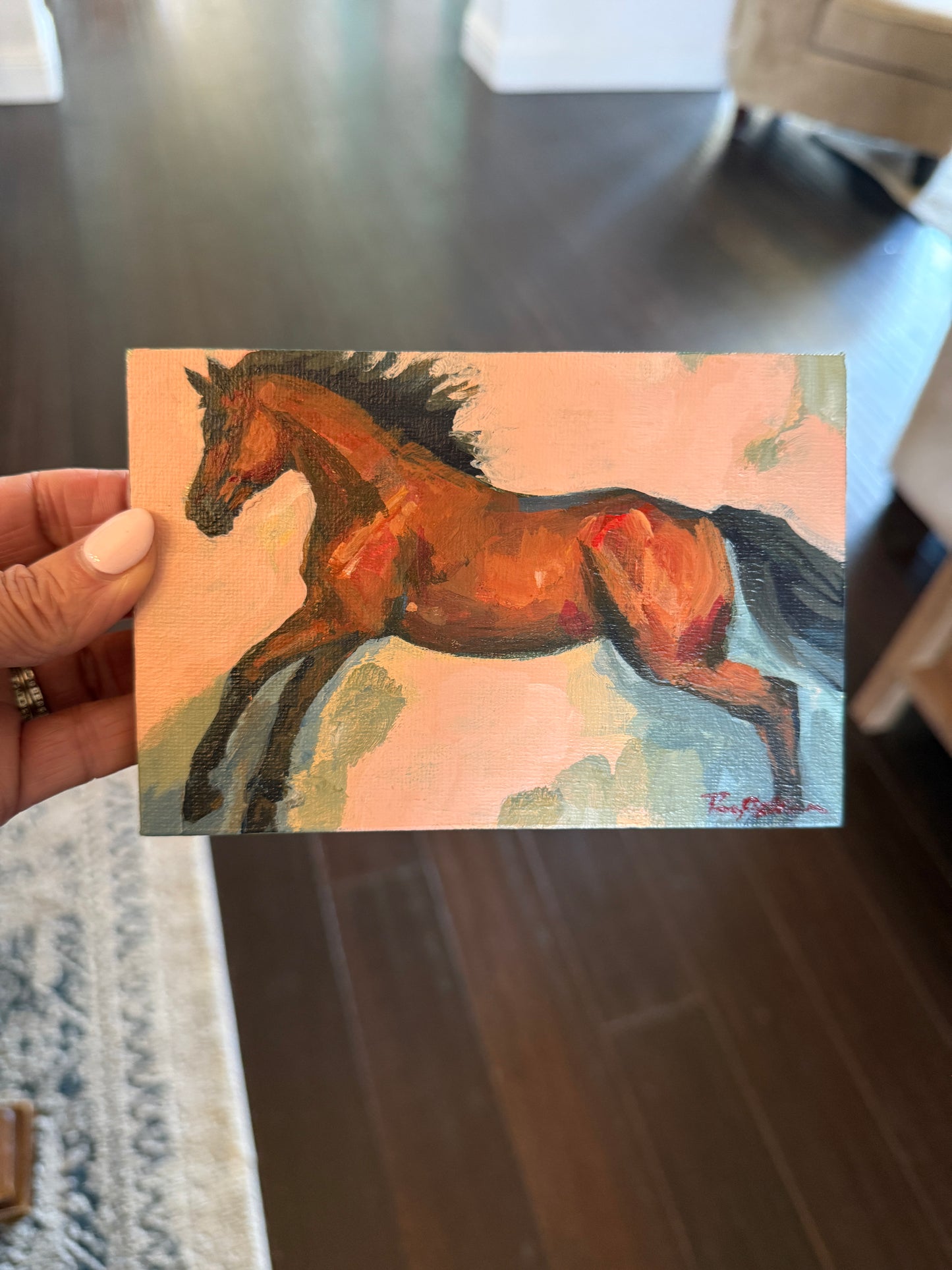 Fire Horse Painting | Untamed Fire
