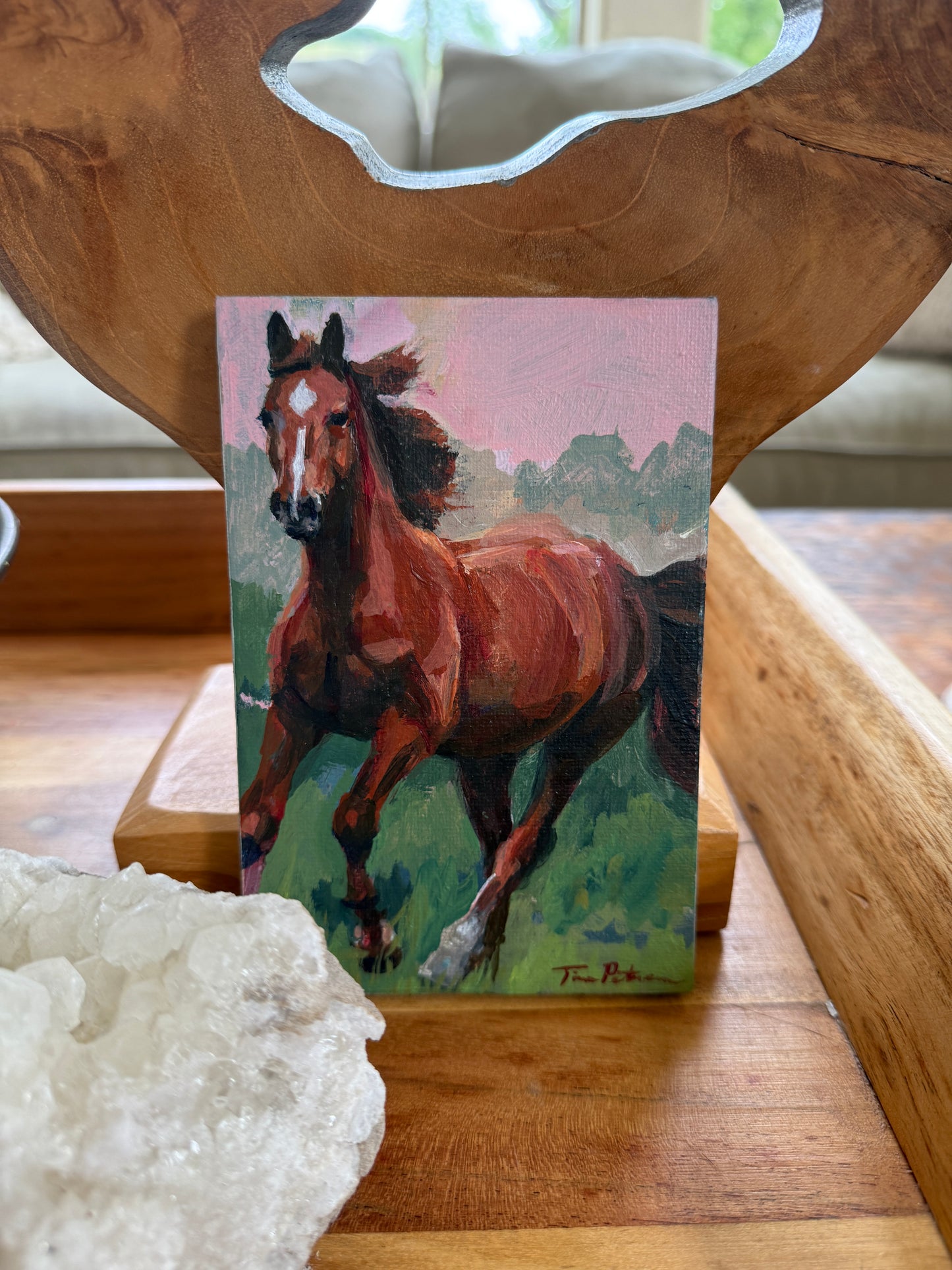 Fire Horse Painting | Wildflower