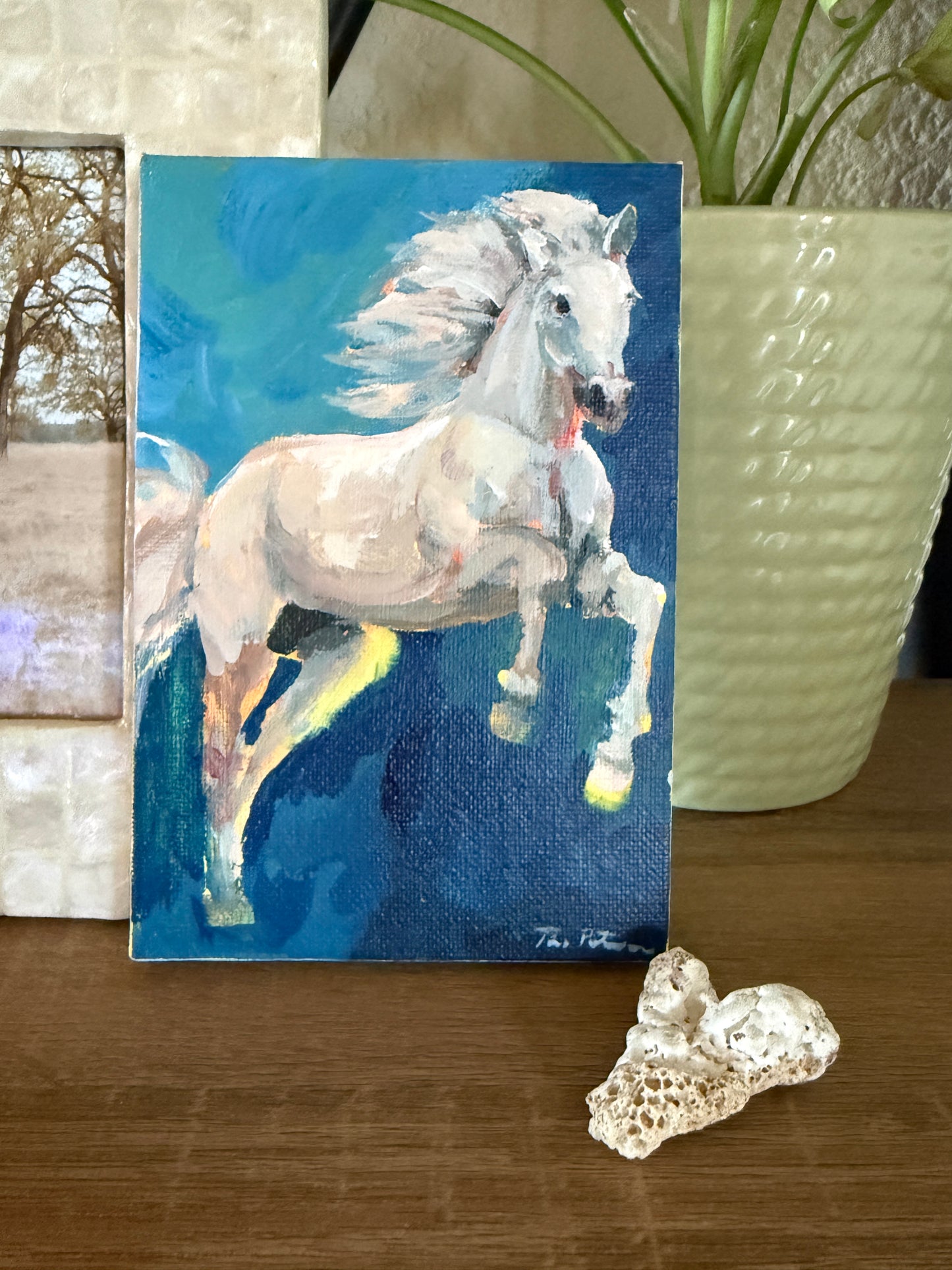 Fire Horse Painting | Wildfire Wind