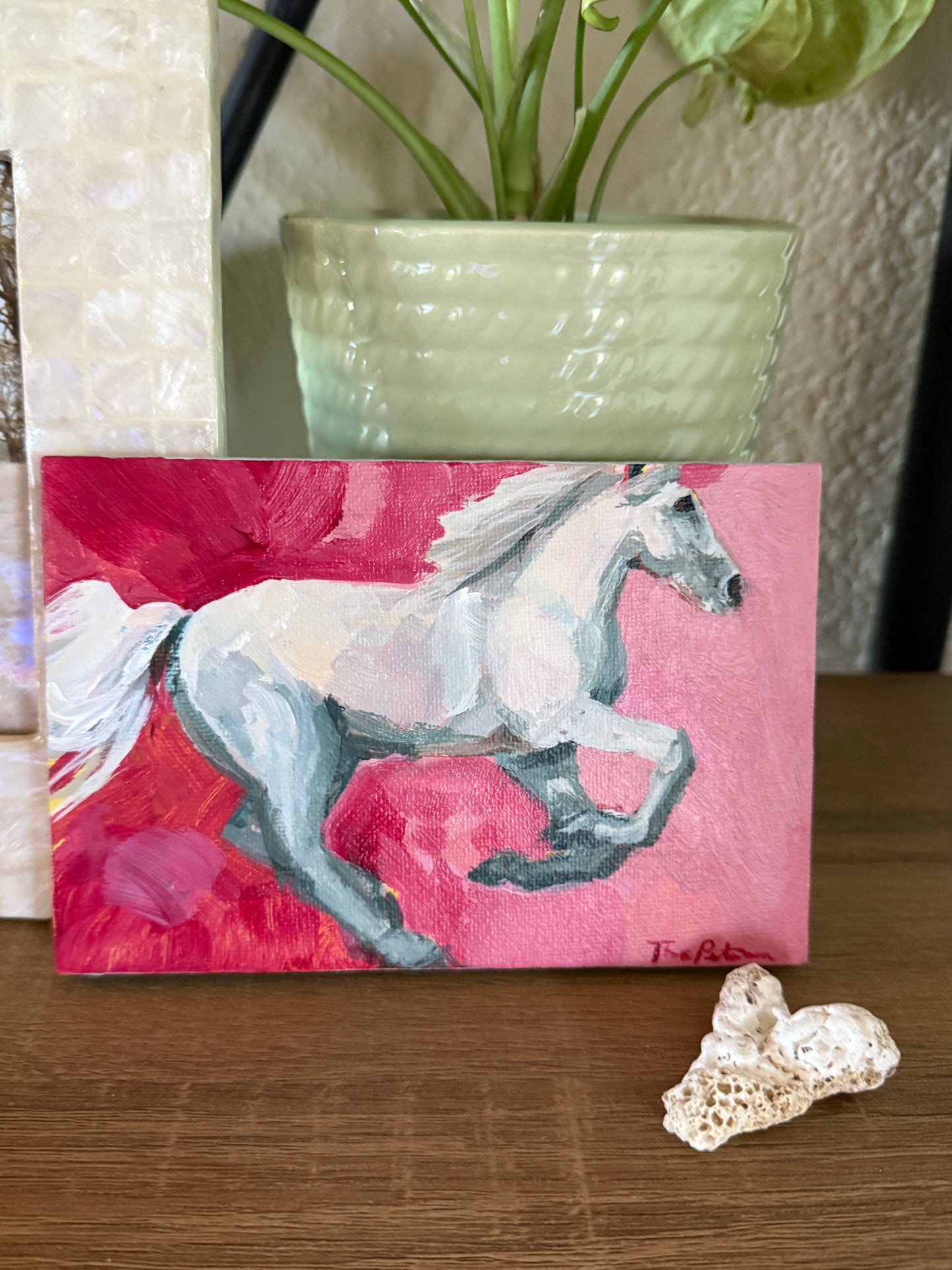 Fire Horse Painting | Sunset Chaser