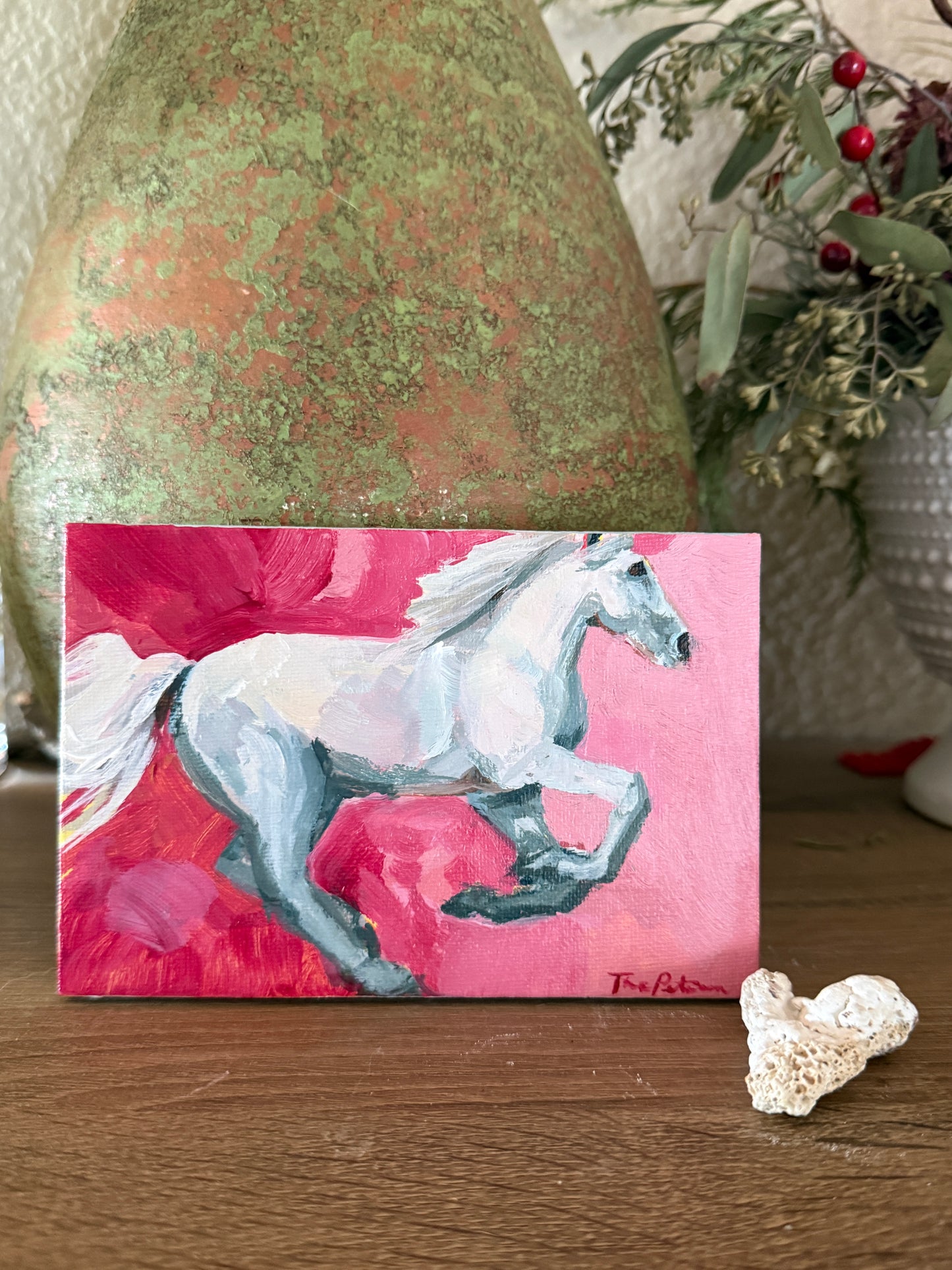 Fire Horse Painting | Sunset Chaser