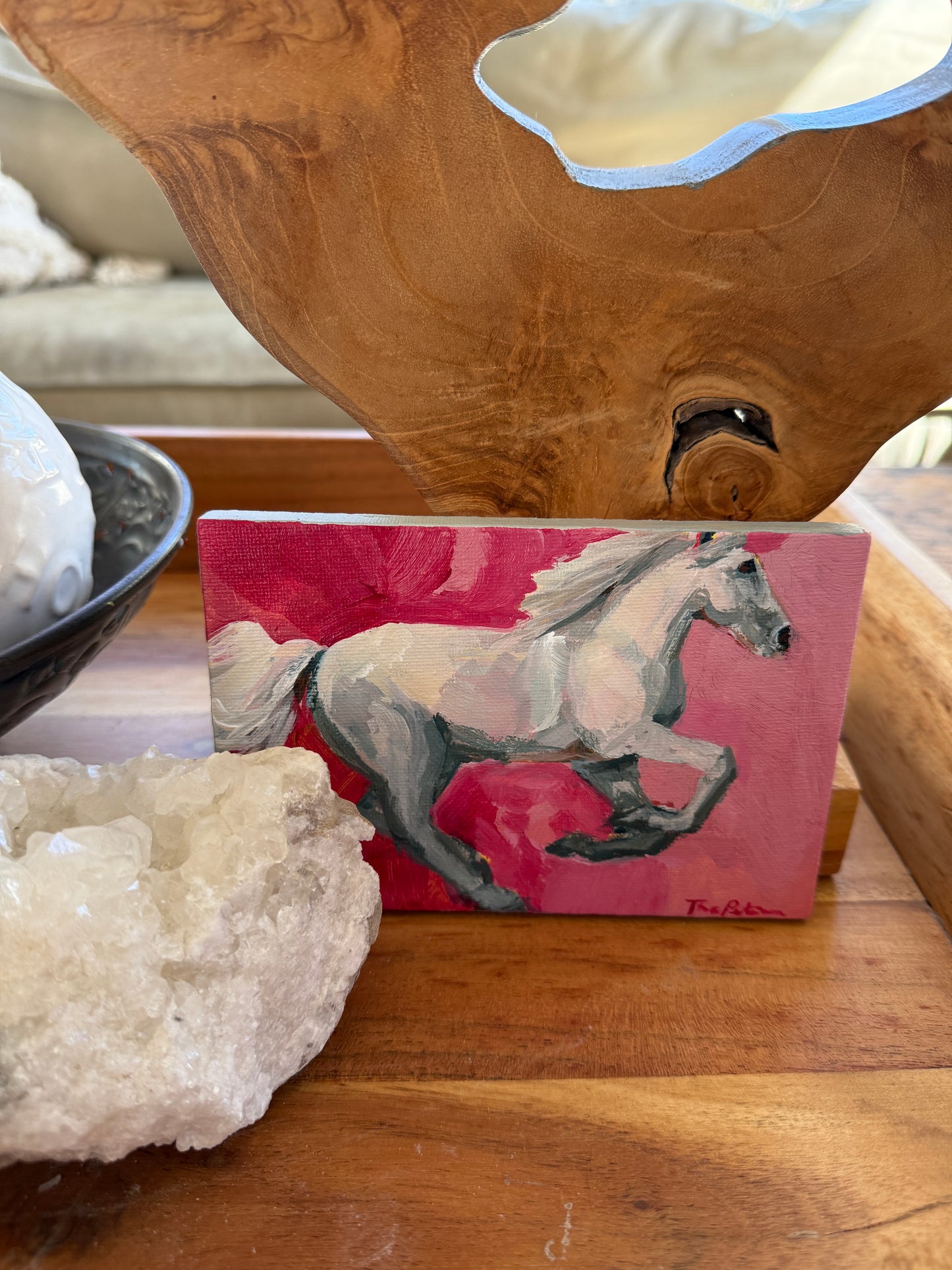 Fire Horse Painting | Sunset Chaser