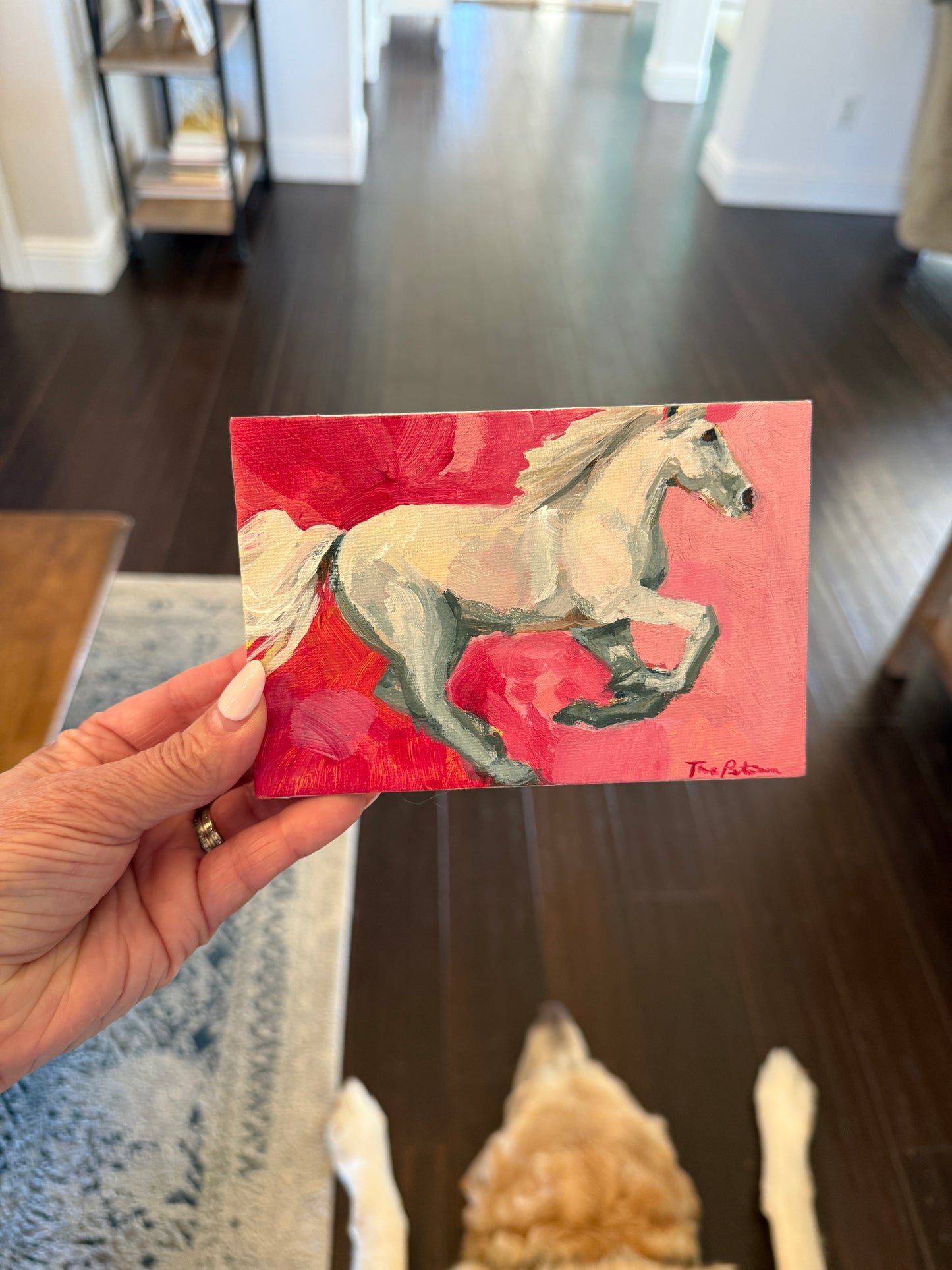 Fire Horse Painting | Sunset Chaser
