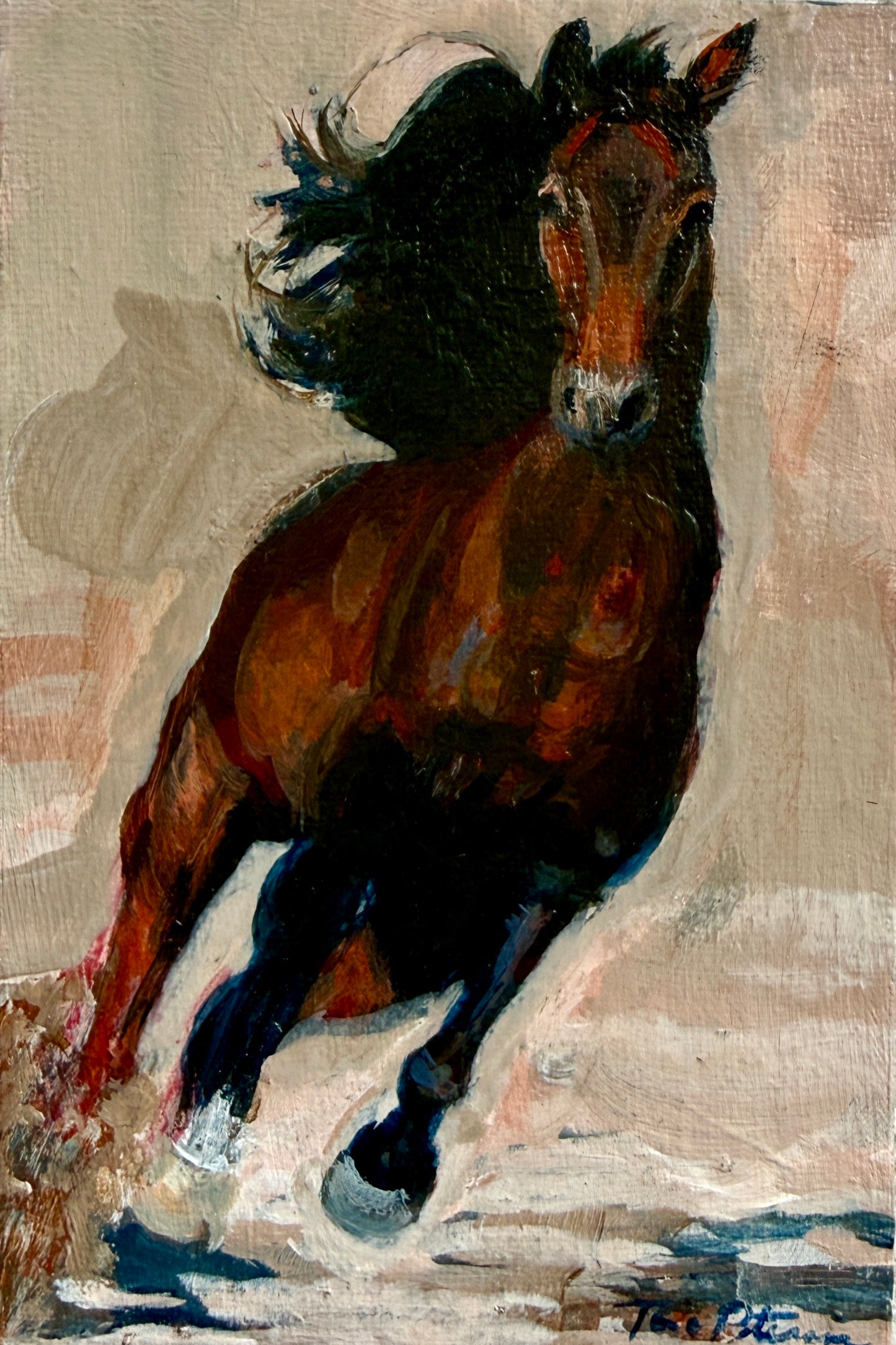 Fire Horse Painting | Ember Rising