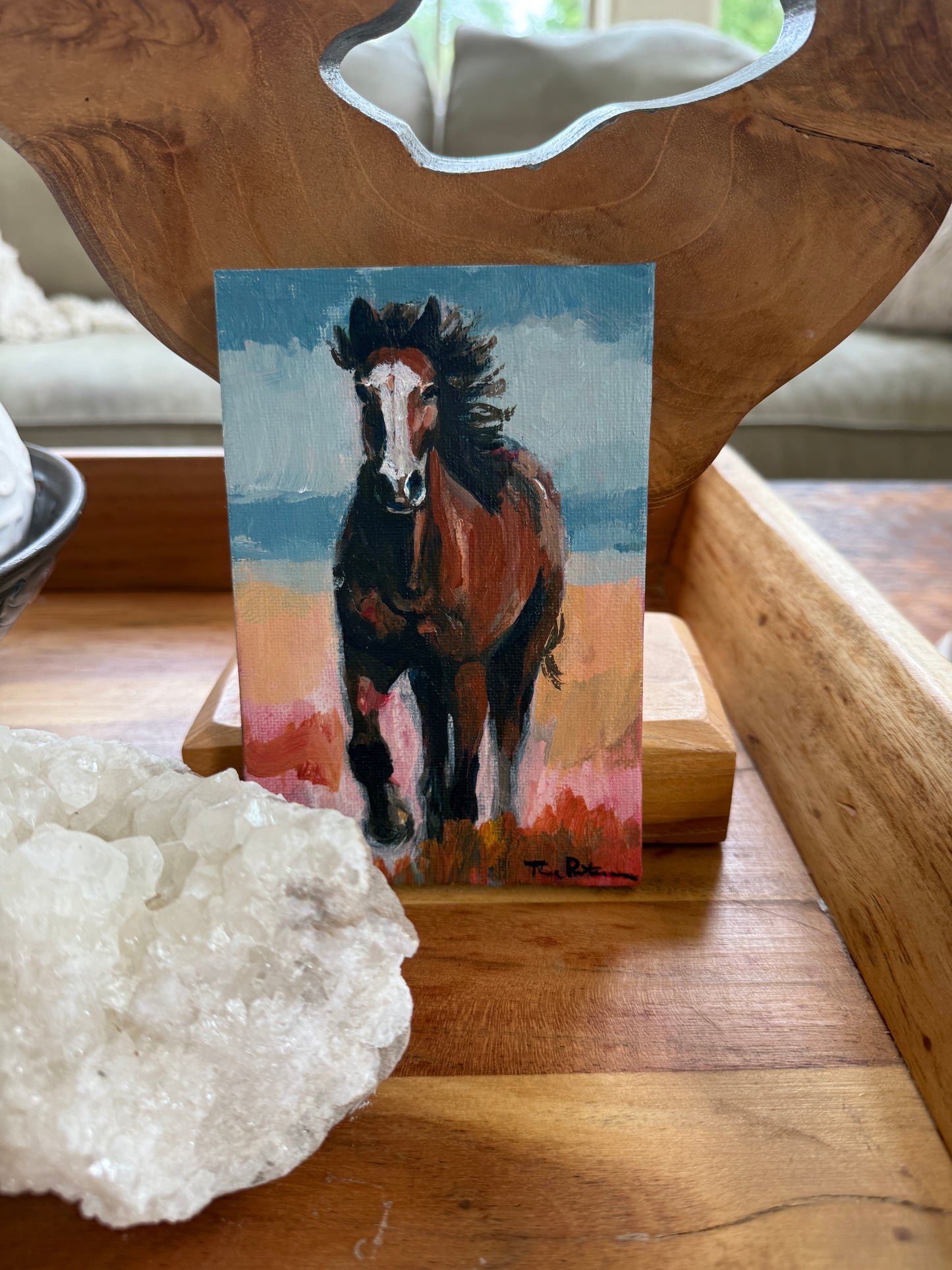 Fire Horse Painting | Eternal Ember