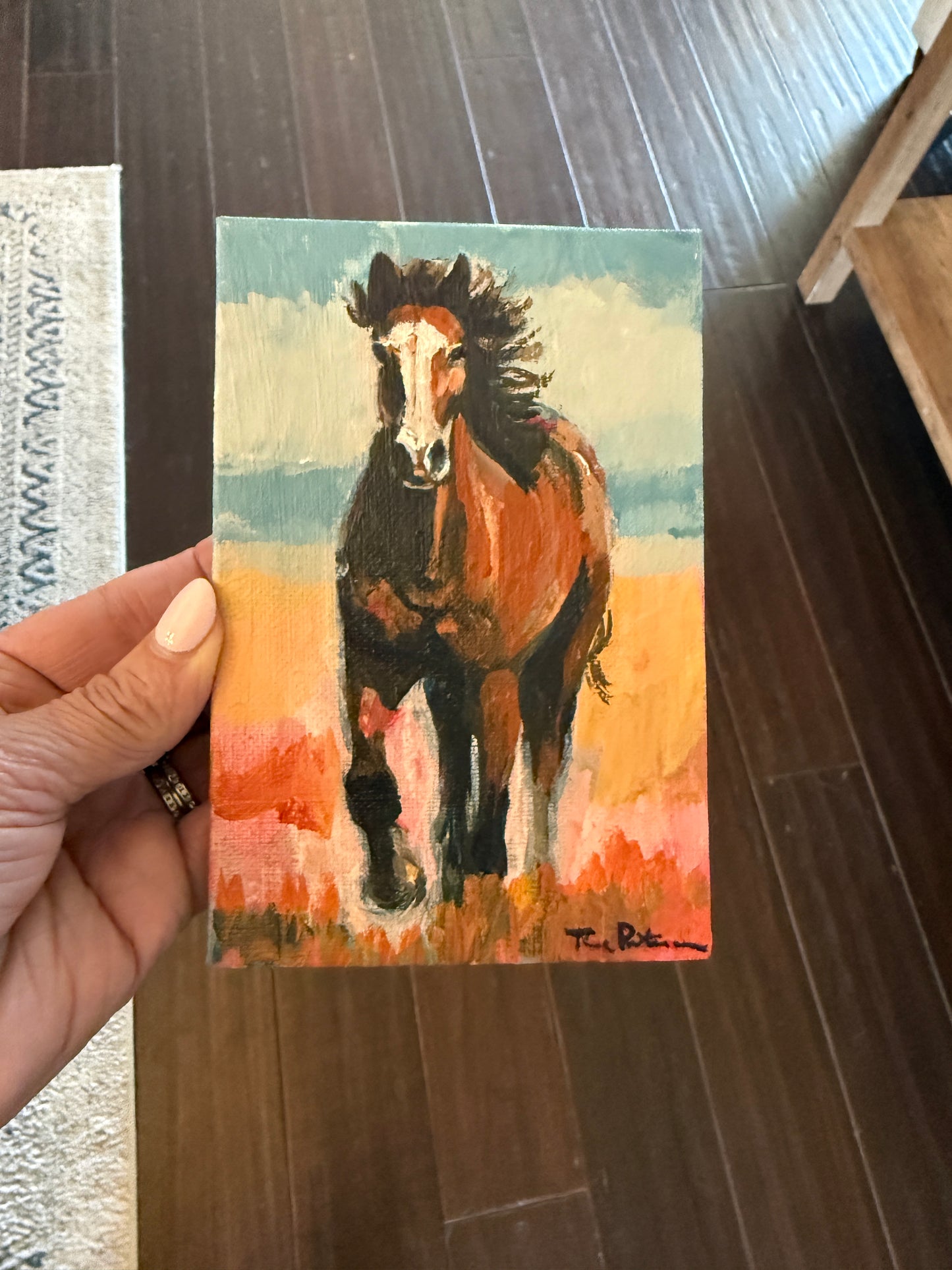 Fire Horse Painting | Eternal Ember