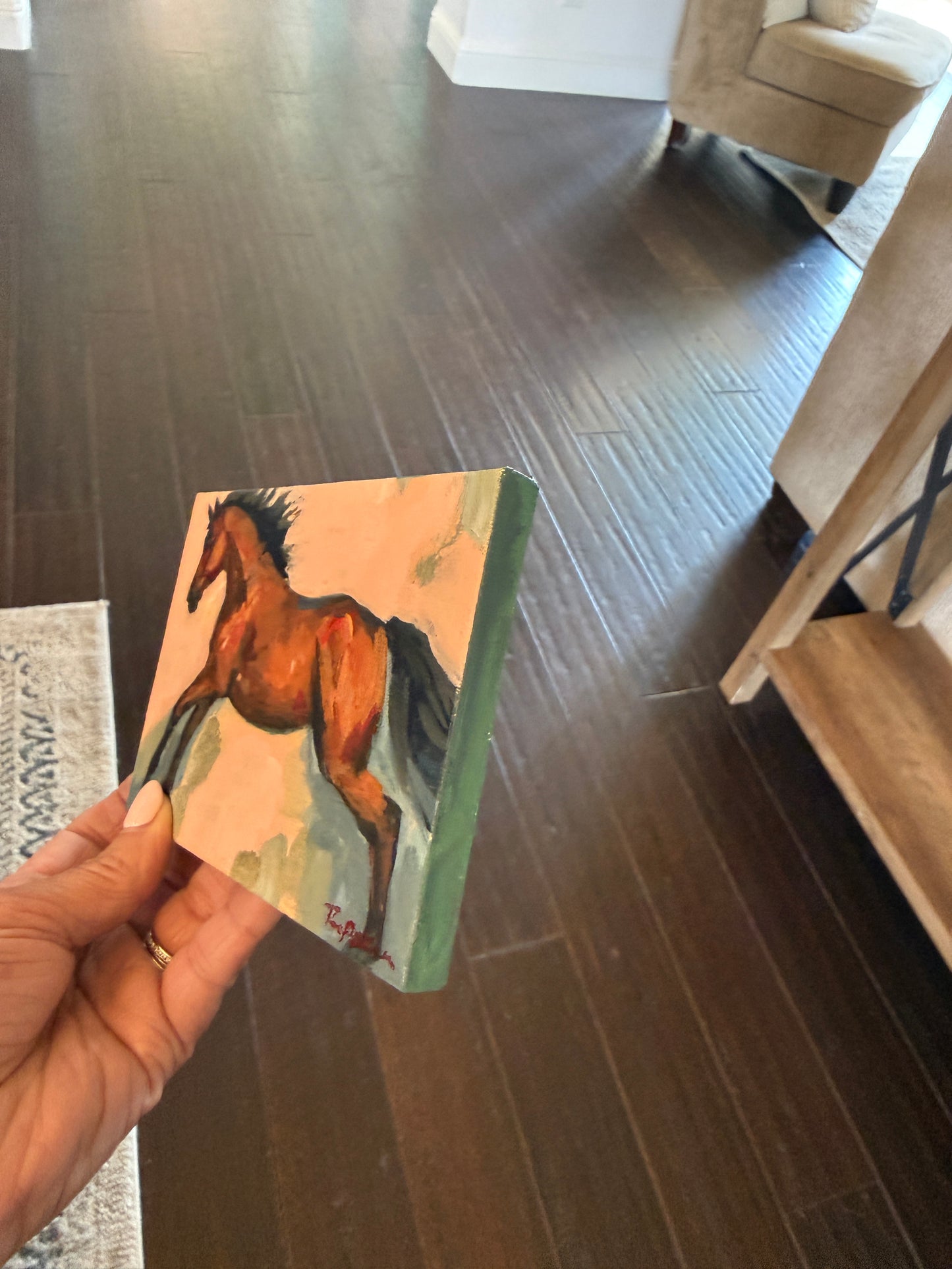 Fire Horse Painting | Untamed Fire